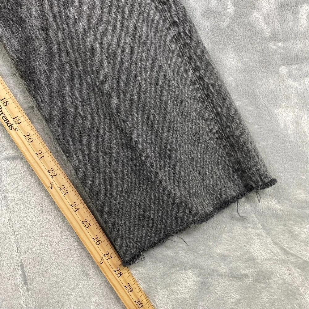 Rag & Bone Jeans Women's 33 Dark Gray Peyton Mid Rise‎ Bootcut Denim